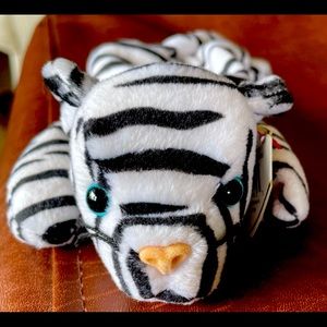 Blizzard the White Tiger Beanie Baby